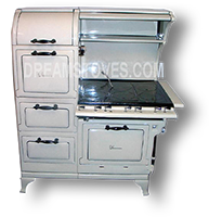 1923 Wedgewood Double Oven Antique ‘Estate Stove’ in Almond Porcelain Available from DreamStoves.com