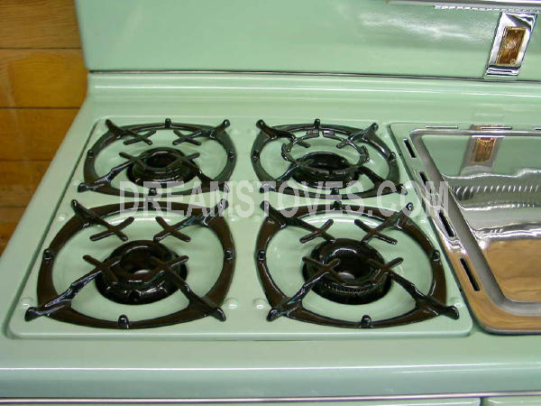 1950 Roper 6 Burner Gas Stove - Antique Appliances